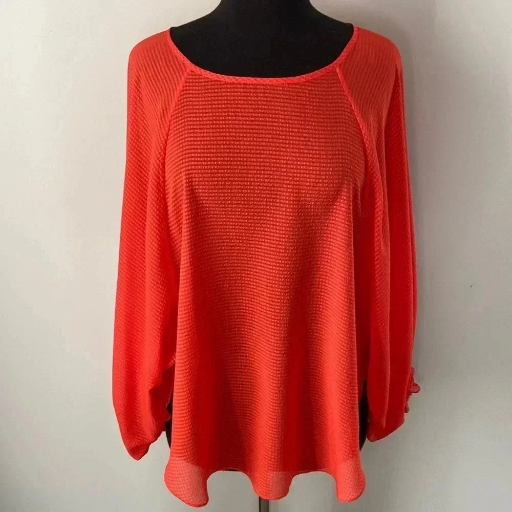 Katherine Barclay | Oversized Dolman Sleeve  Blouse